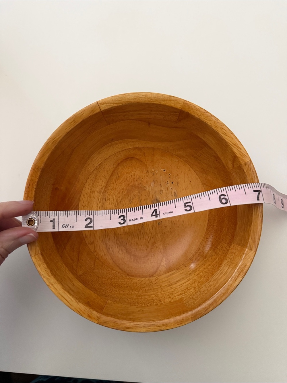 Two-Toned Hardwood Home Decoration Bowl - Picture 12 of 16